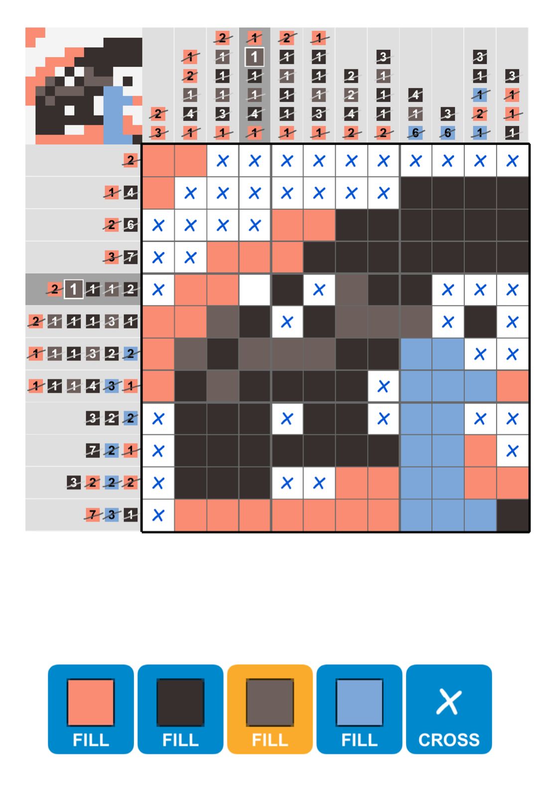 Puzzle Page Picture Cross July 5 2025