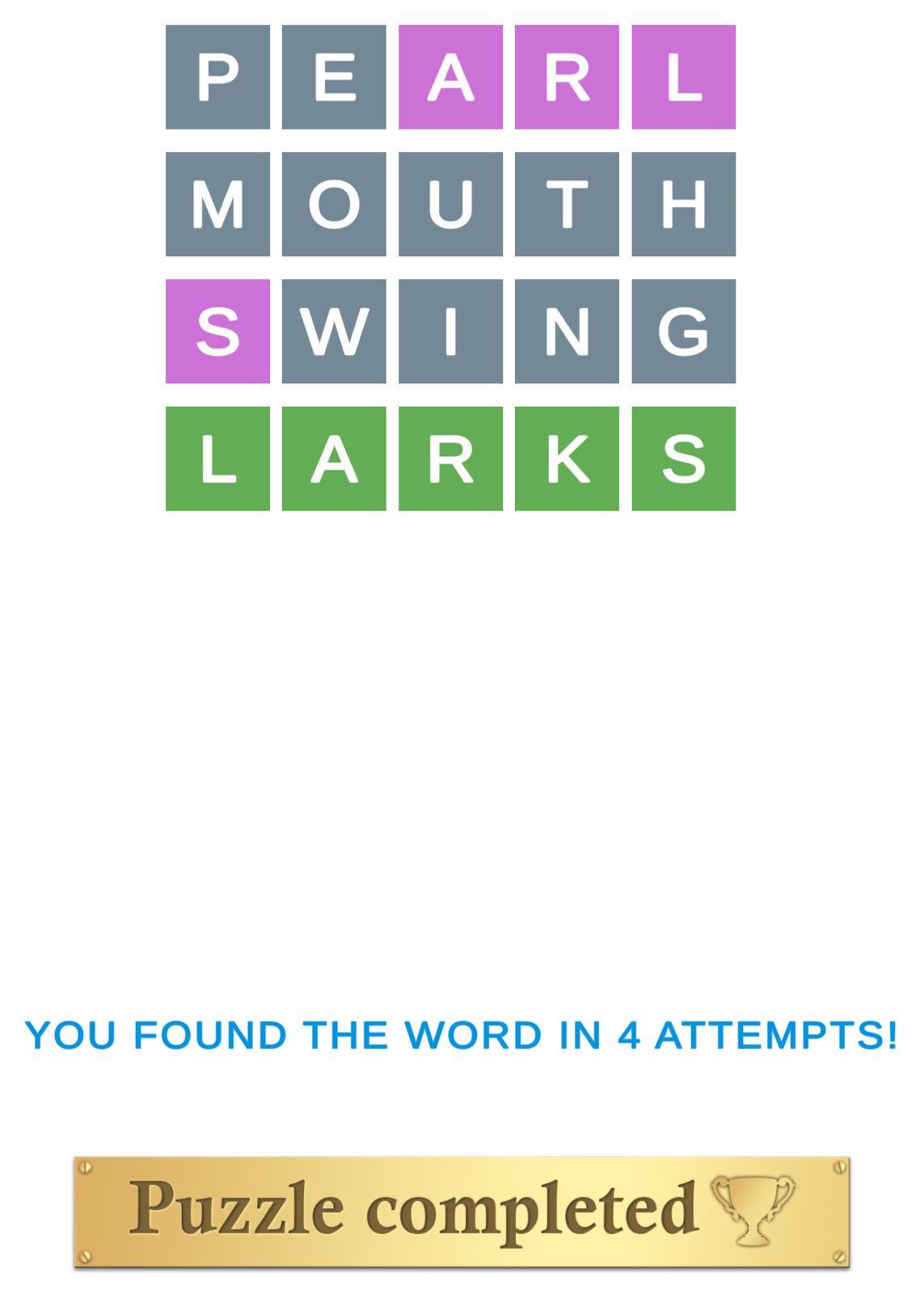 Puzzle Page Wordy July 20 2025
