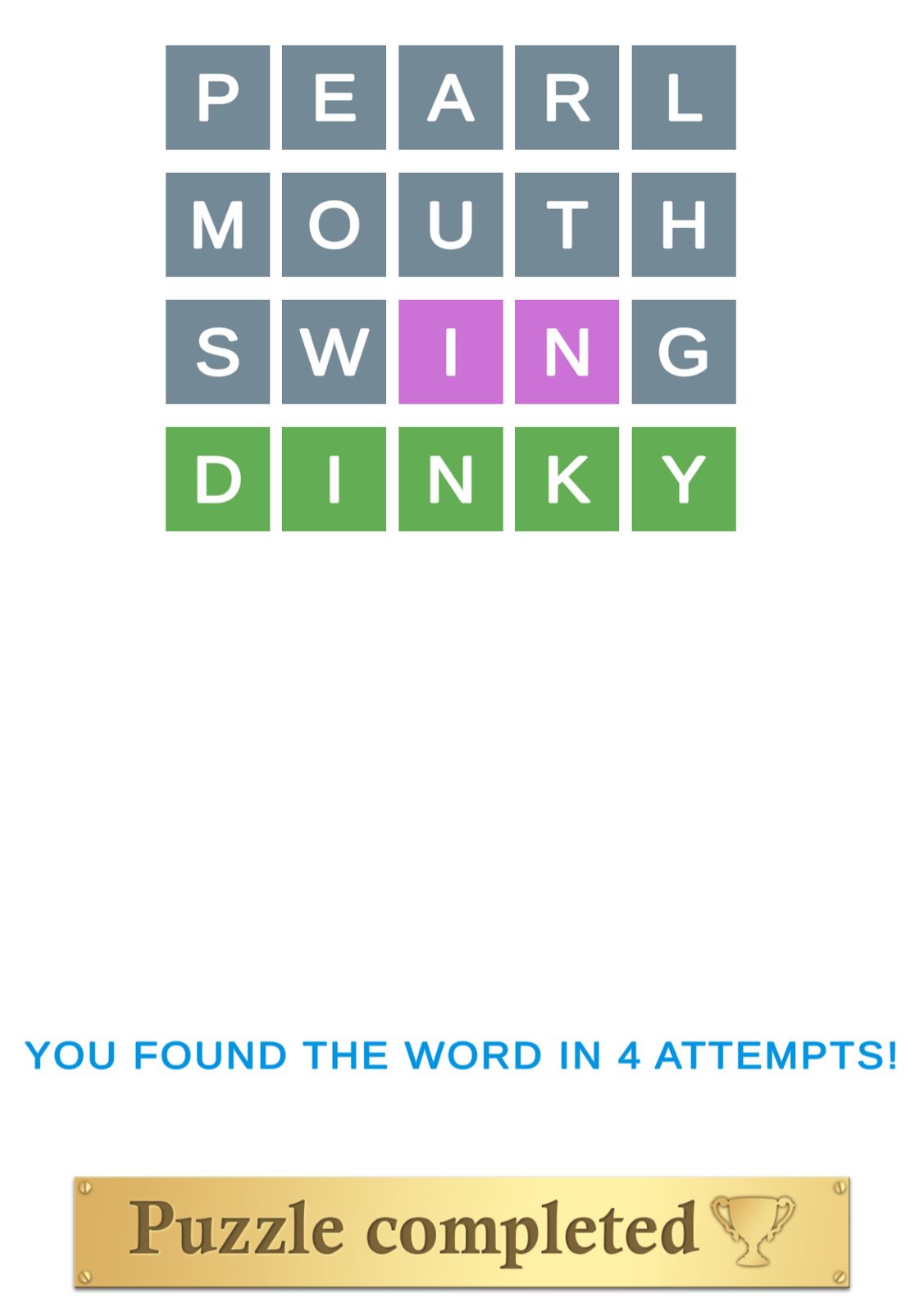 Puzzle Page Wordy July 9 2025
