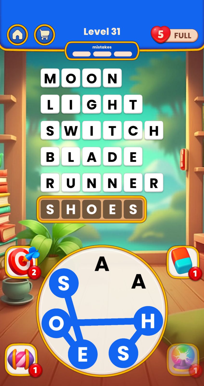 Word Tangle Level 31