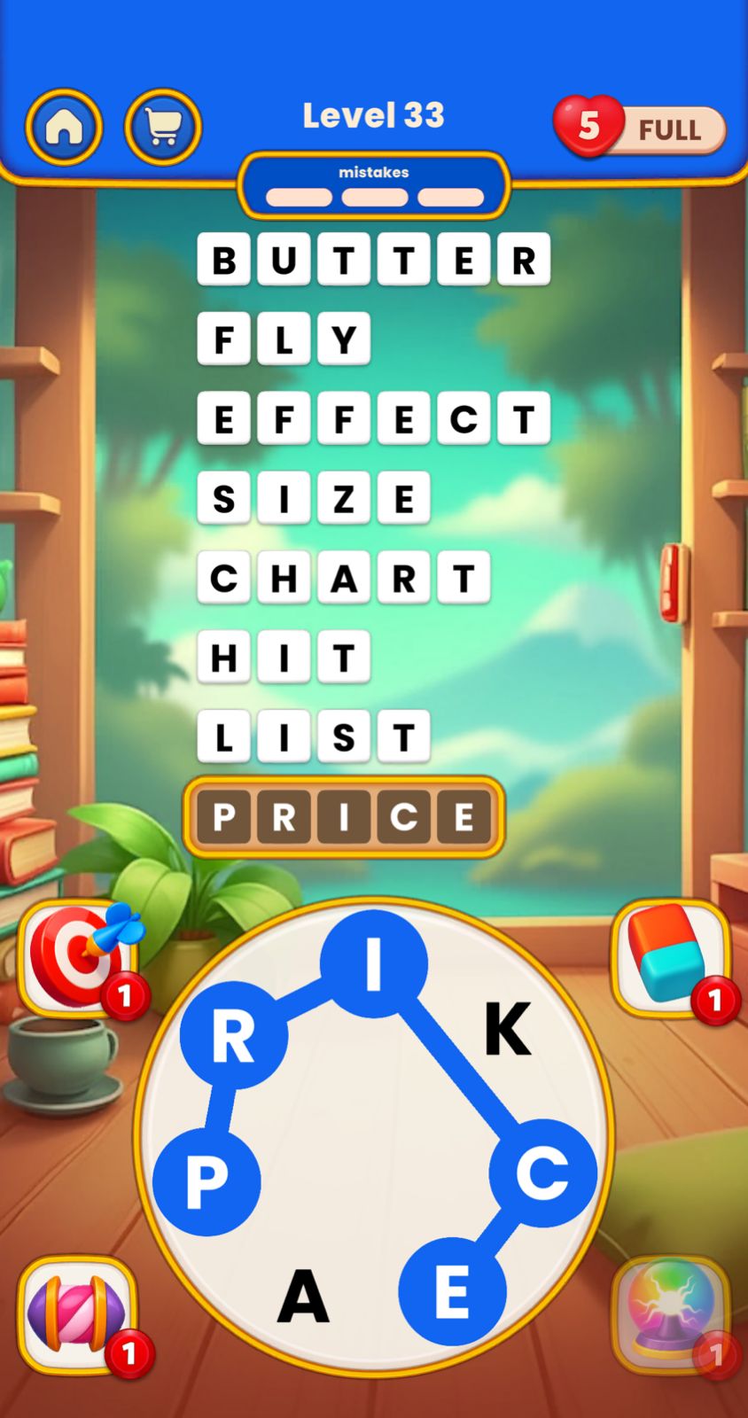 Word Tangle Level 33