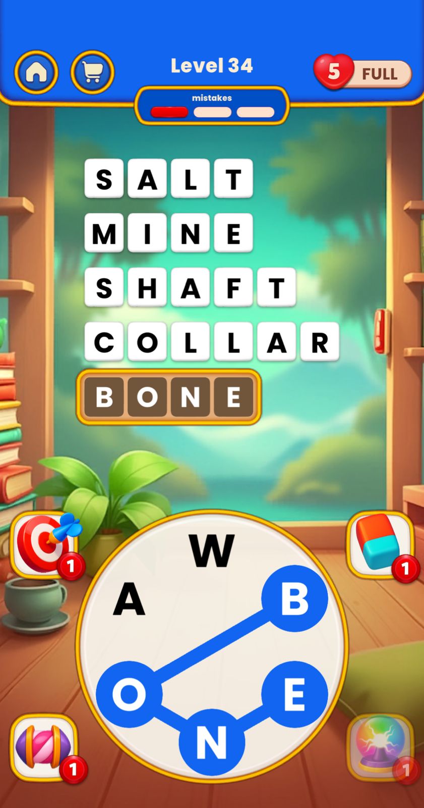 Word Tangle Level 34
