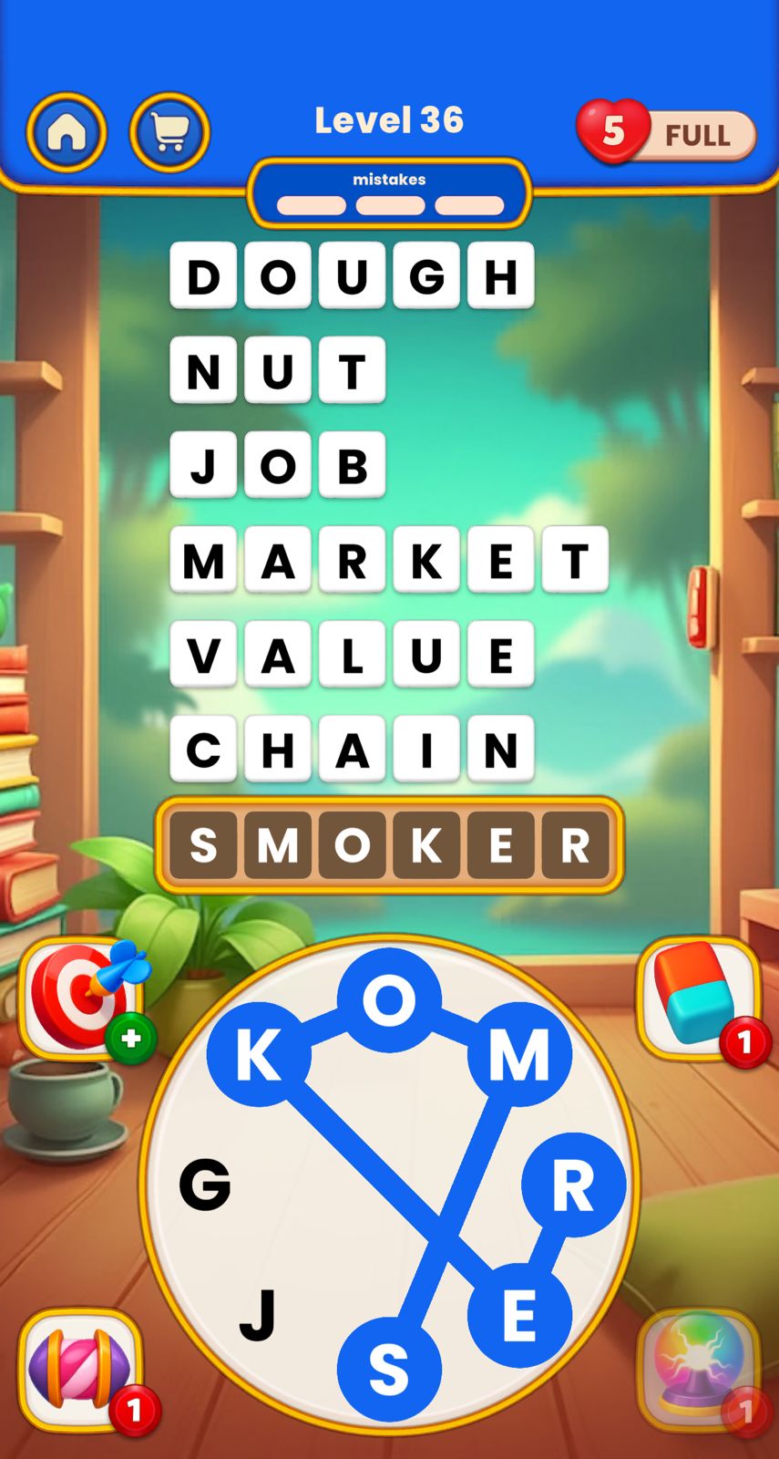 Word Tangle Level 36
