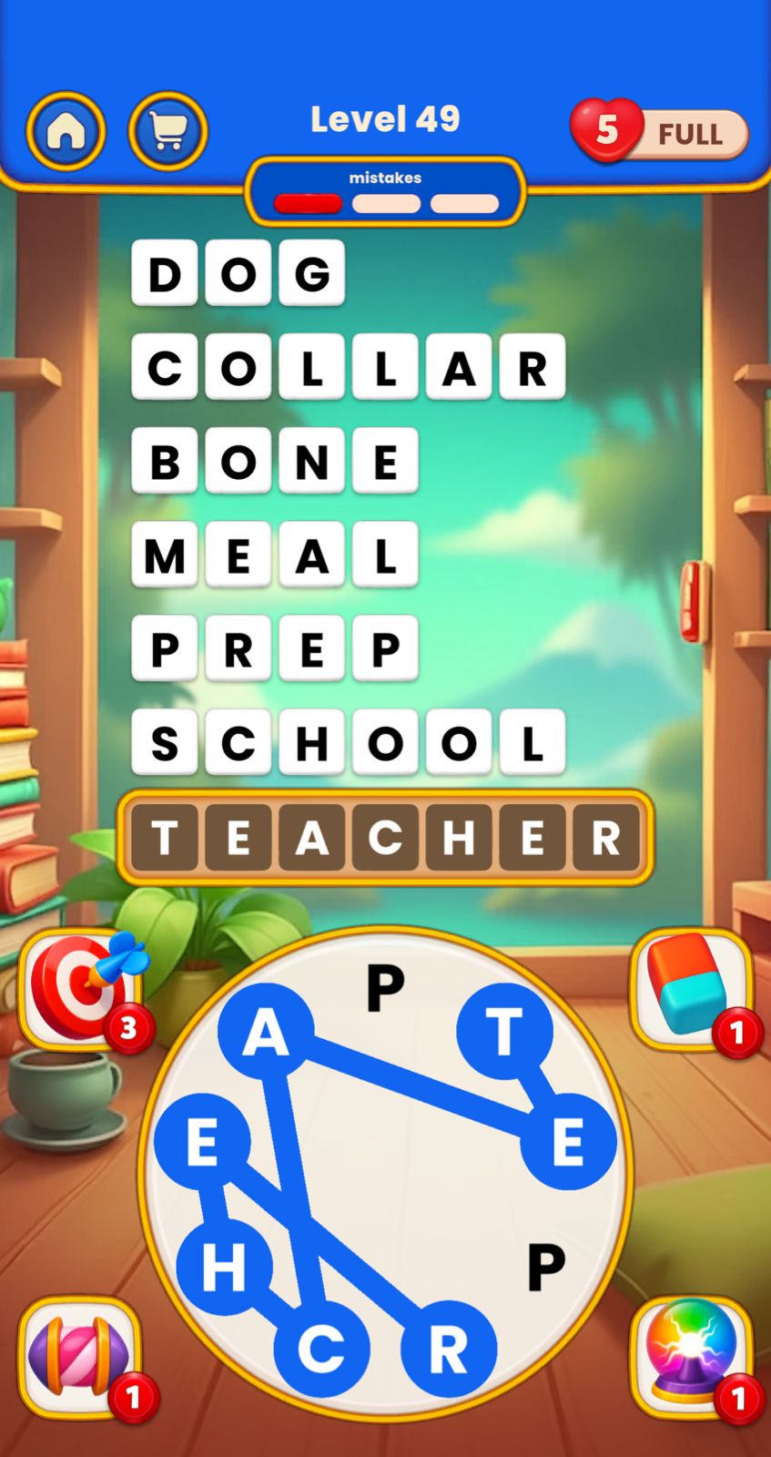 Word Tangle Level 49