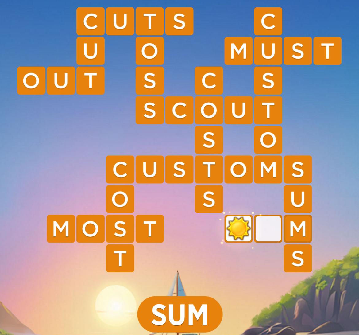 Words of Wonders (WOW) Daily Puzzle July 20 2025