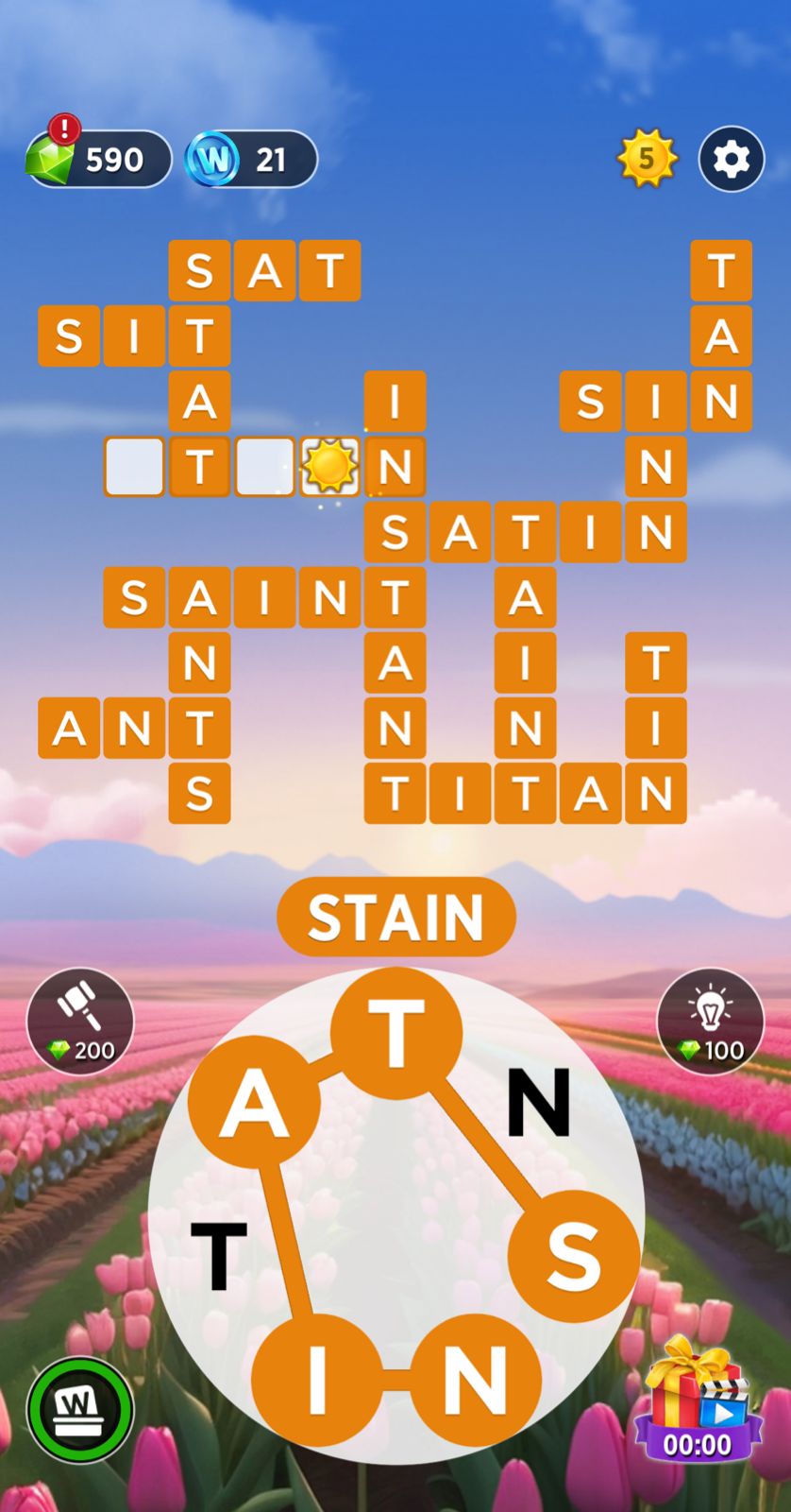 Words of Wonders (WOW) Daily Puzzle July 4 2025