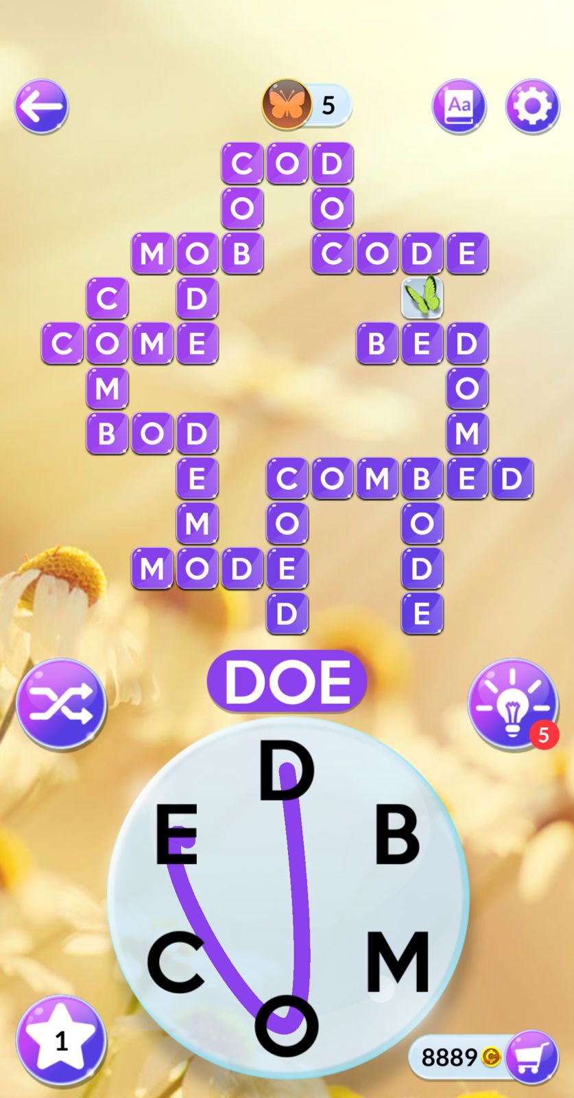 Wordscapes In Bloom Daily July 17 2025