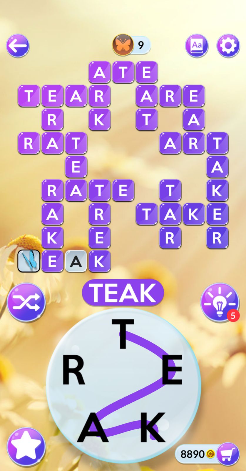 Wordscapes In Bloom Daily July 18 2025