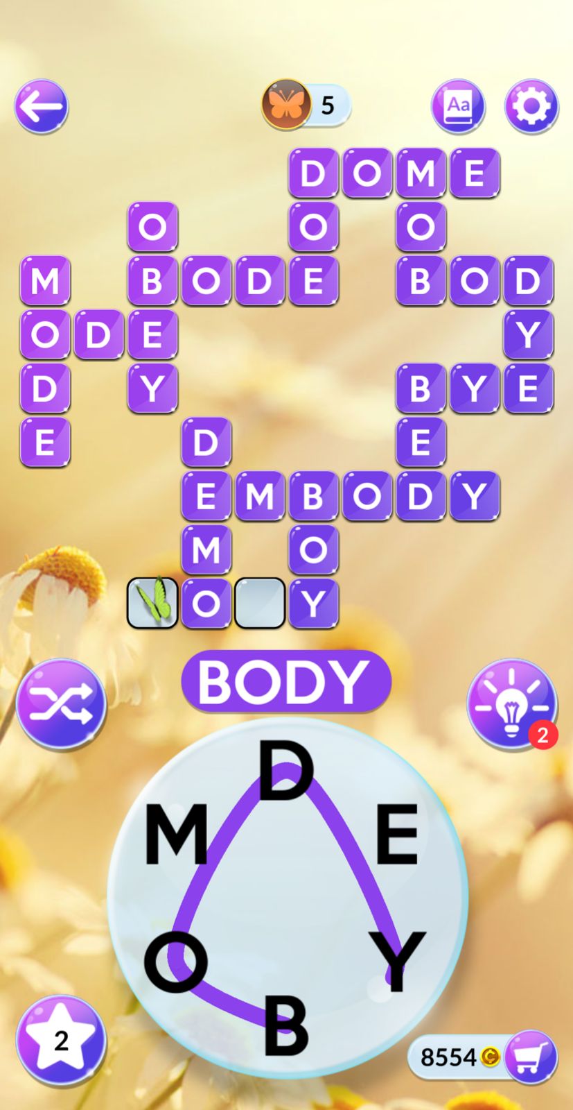 Wordscapes In Bloom Daily July 3 2025