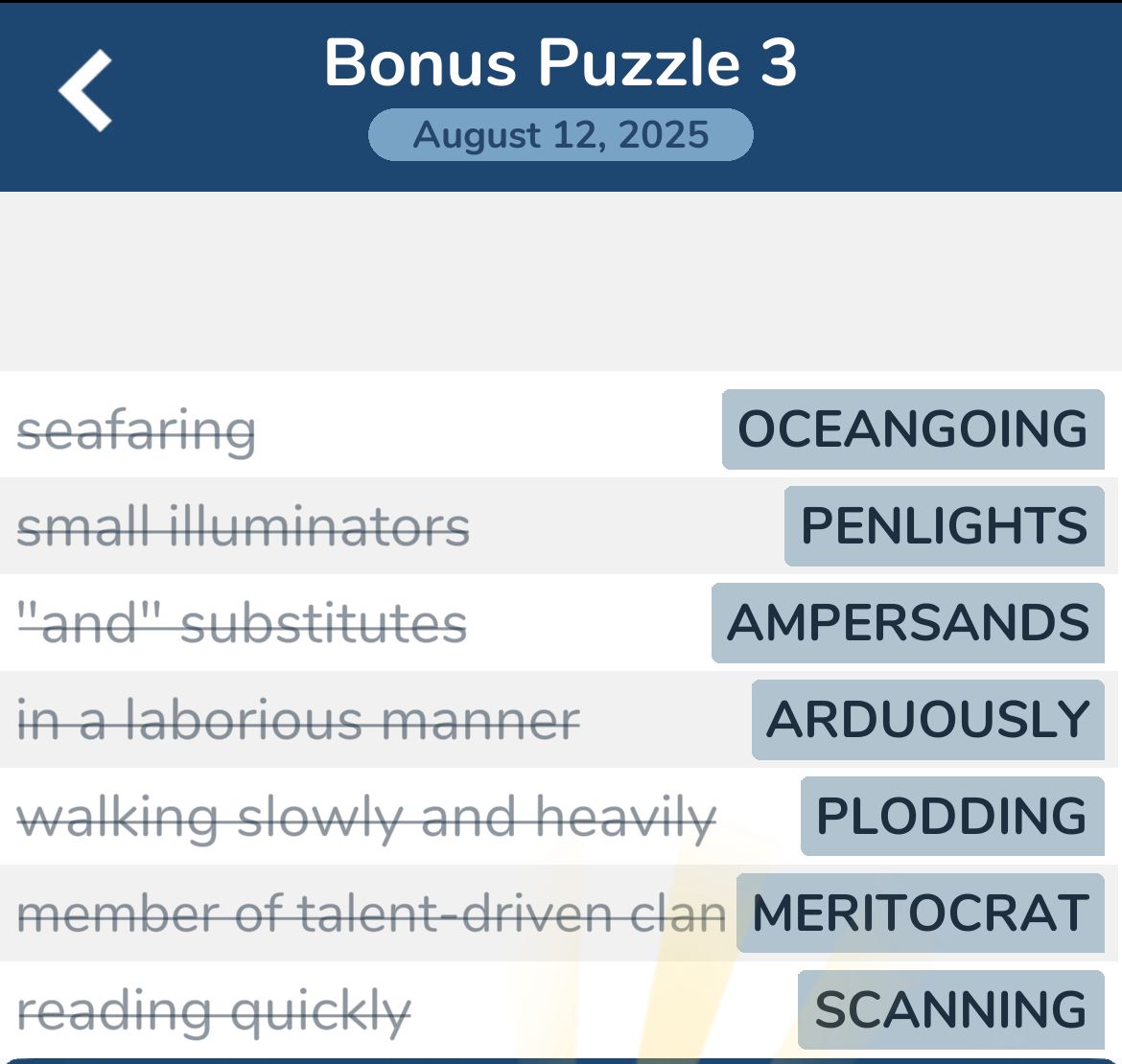 7 Little Words August 12 2025 3