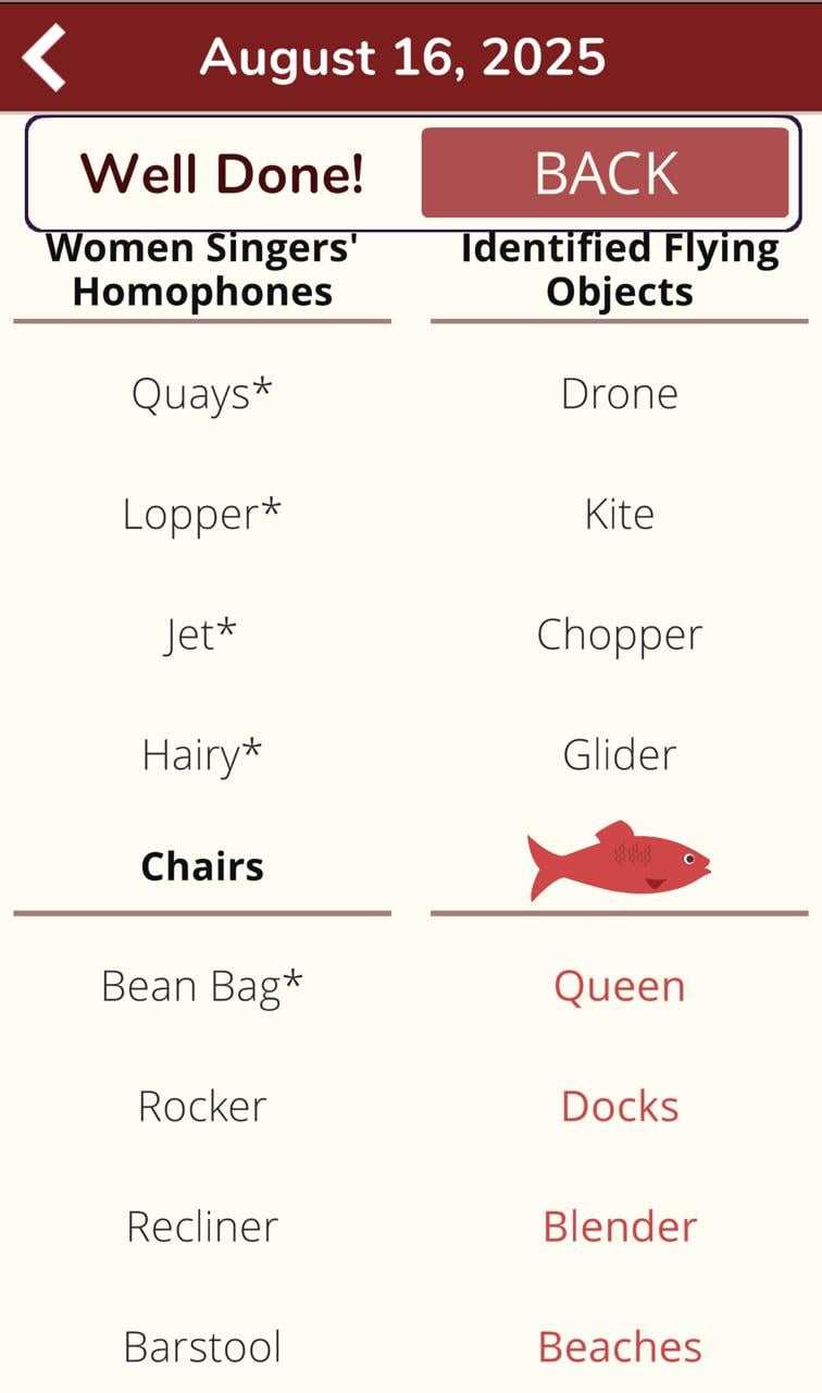 7 Little Words Red Herring August 16 2025