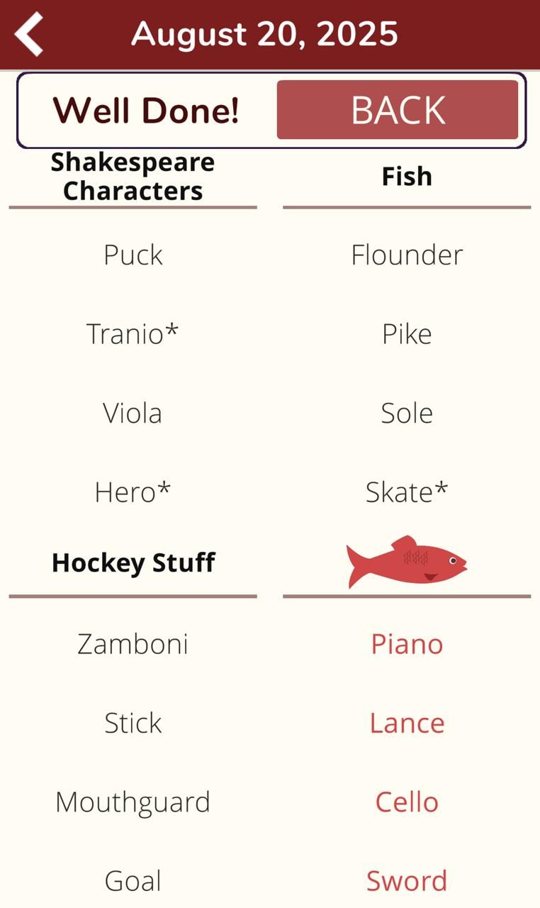7 Little Words Red Herring August 20 2025