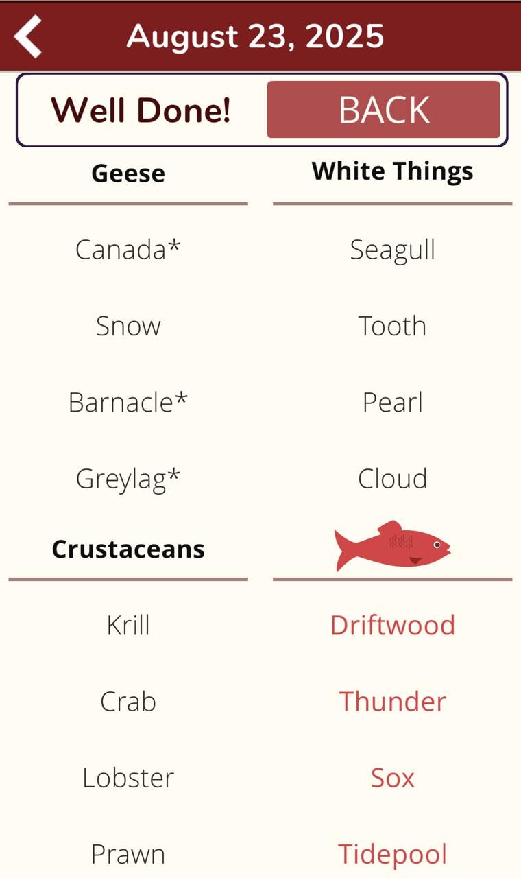7 Little Words Red Herring August 23 2025