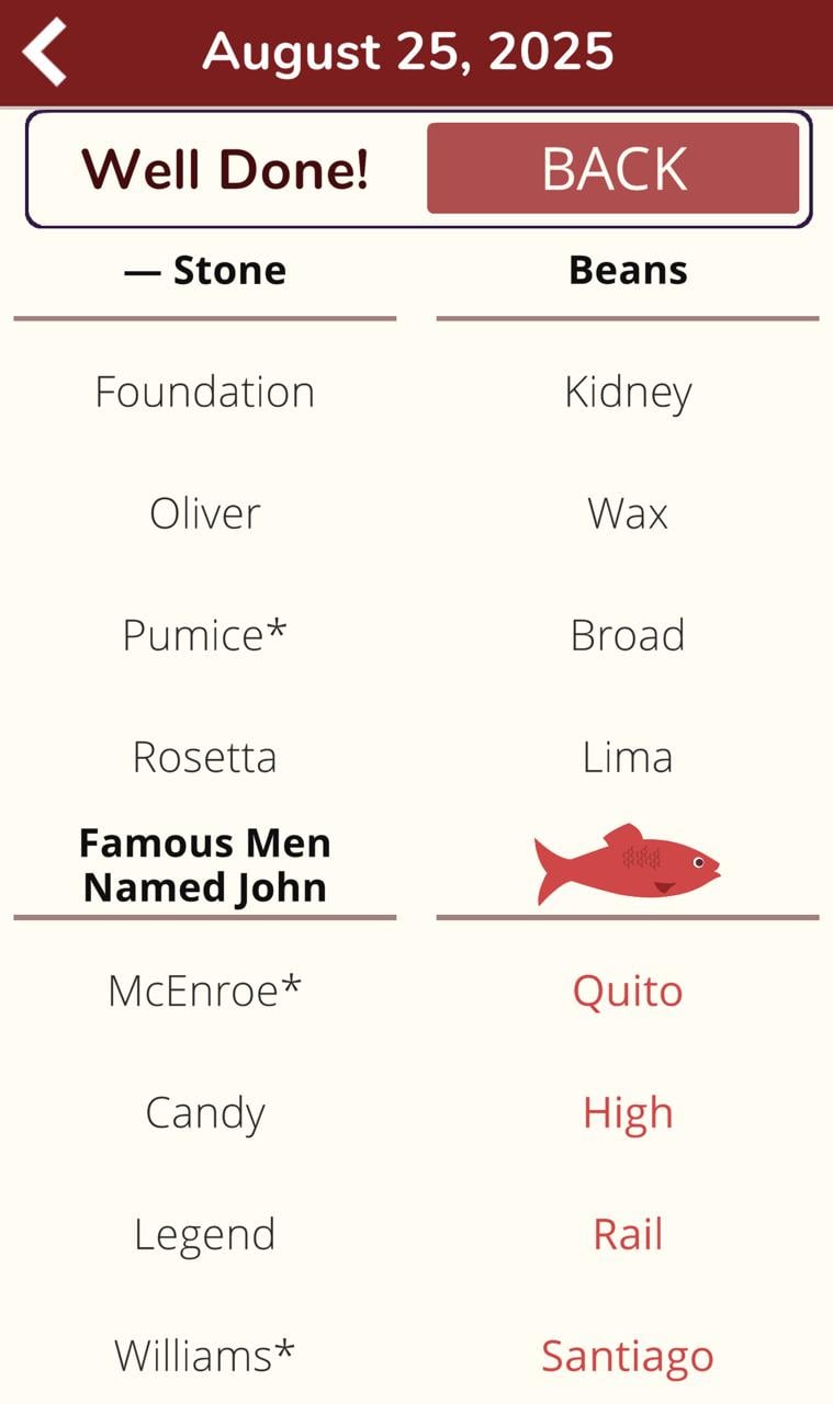 7 Little Words Red Herring August 25 2025