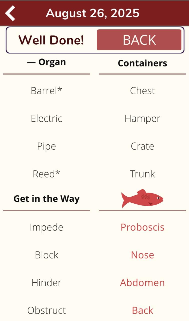 7 Little Words Red Herring August 26 2025