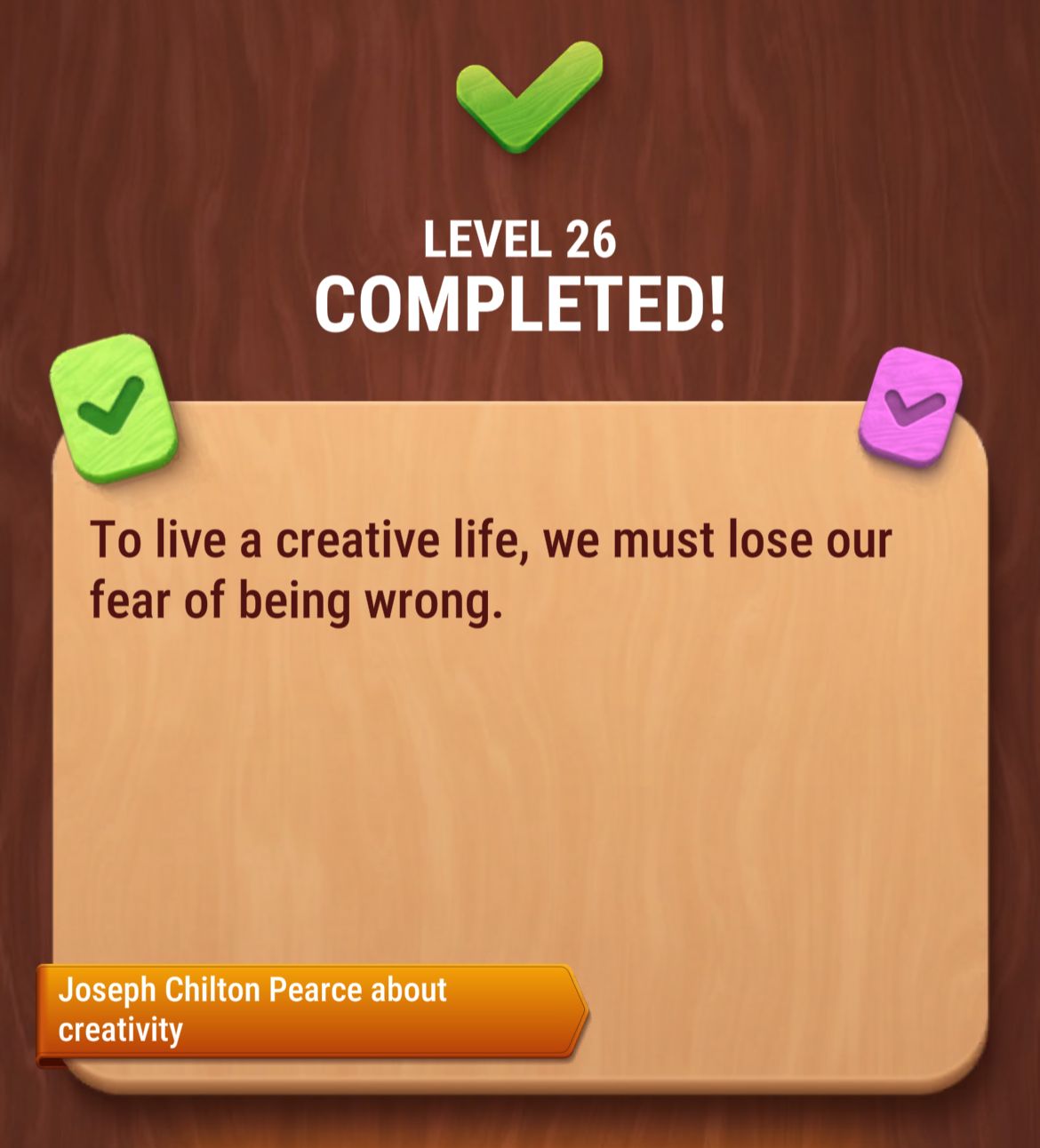 Colorwood Words Level 26