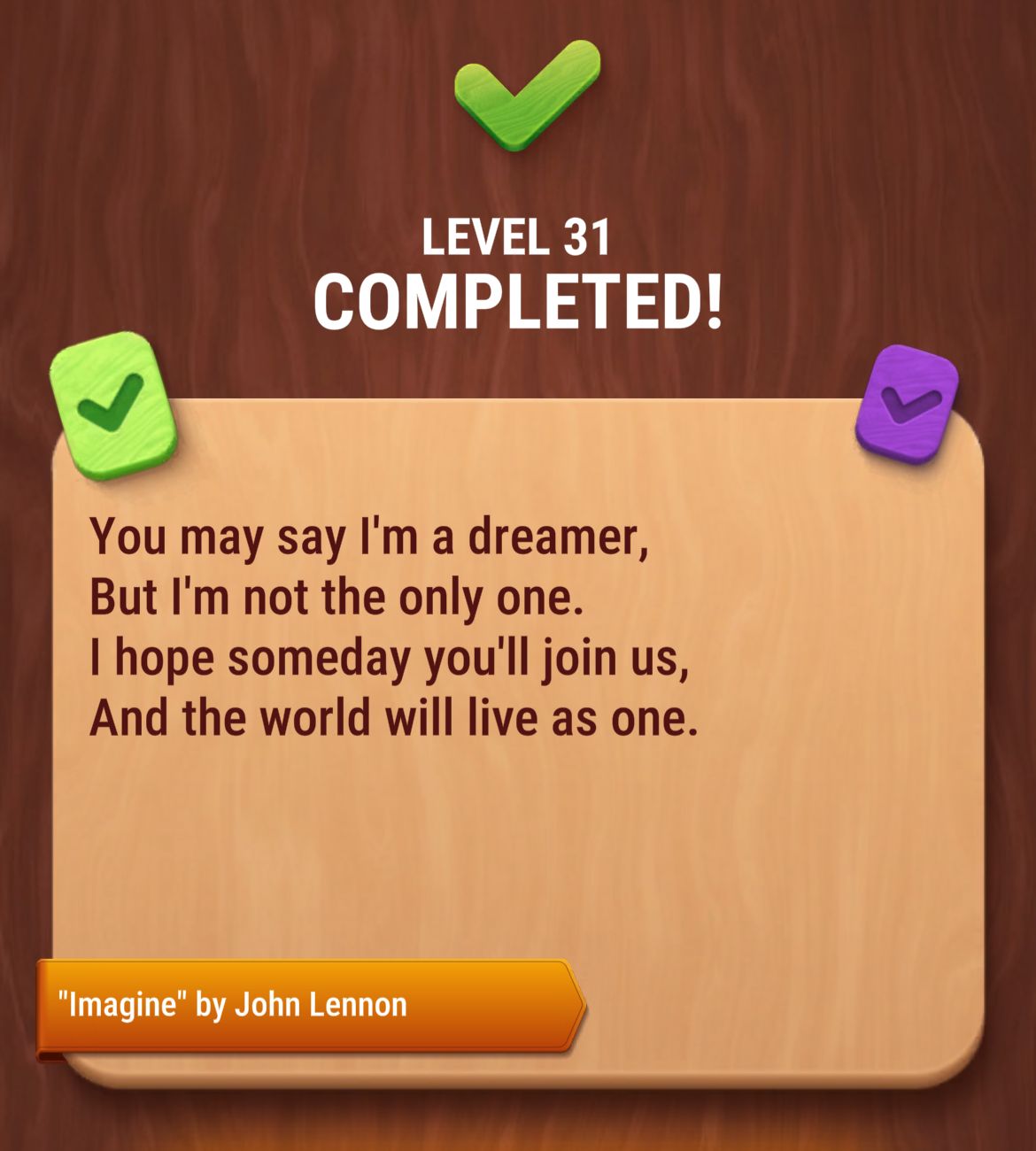 Colorwood Words Level 31