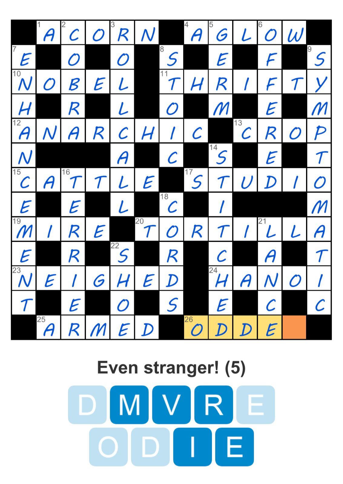Puzzle Page Challenger August 24 2025