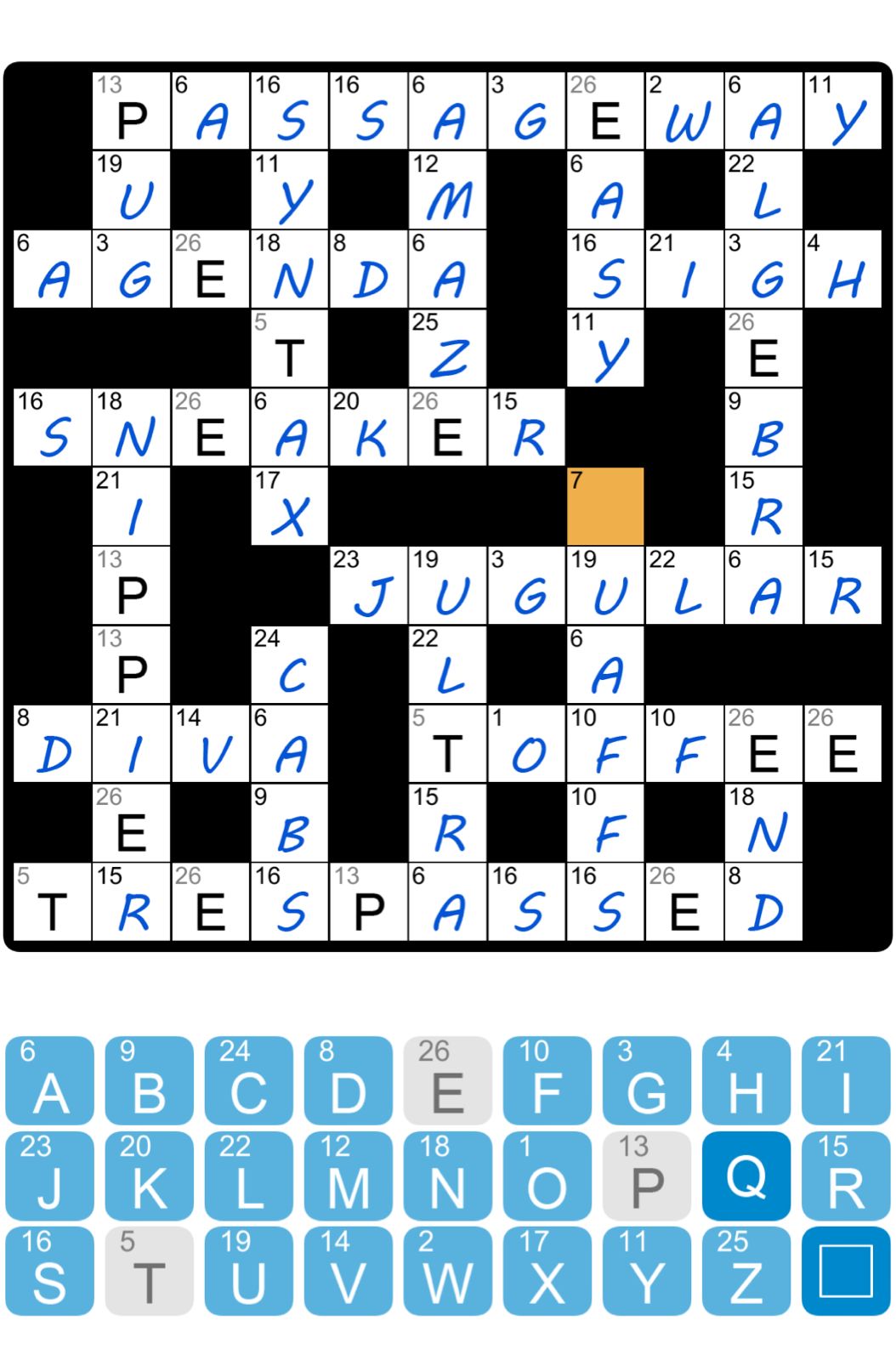 Puzzle Page Codeword August 31 2025