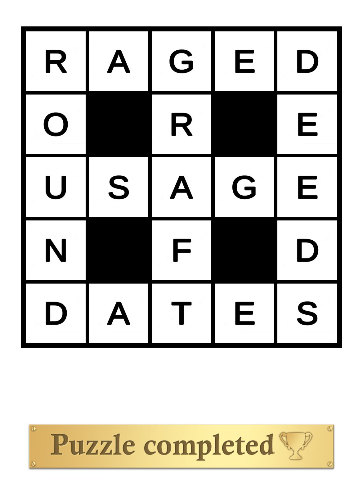 Puzzle Page Cross Out August 11 2025