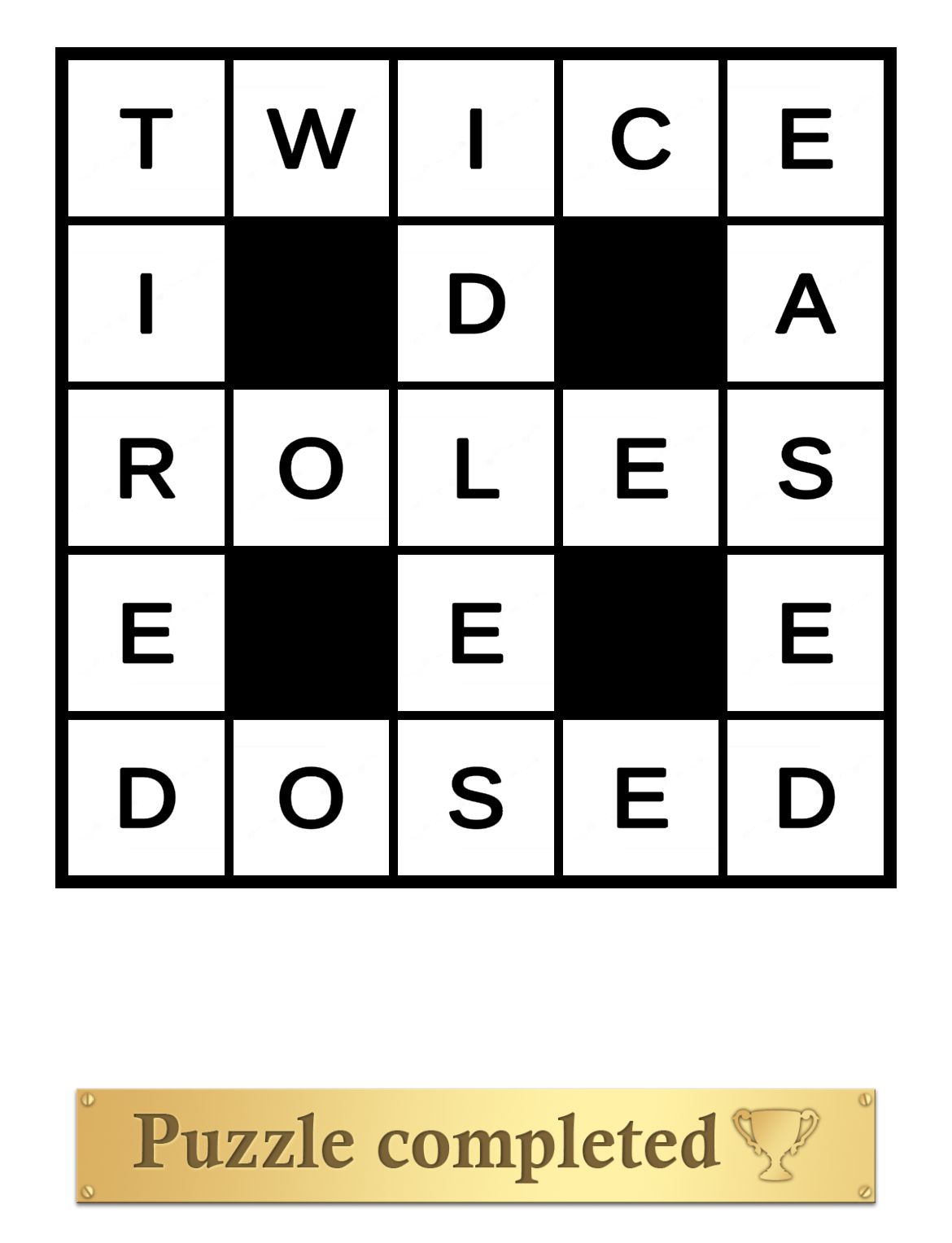 Puzzle Page Cross Out August 18 2025