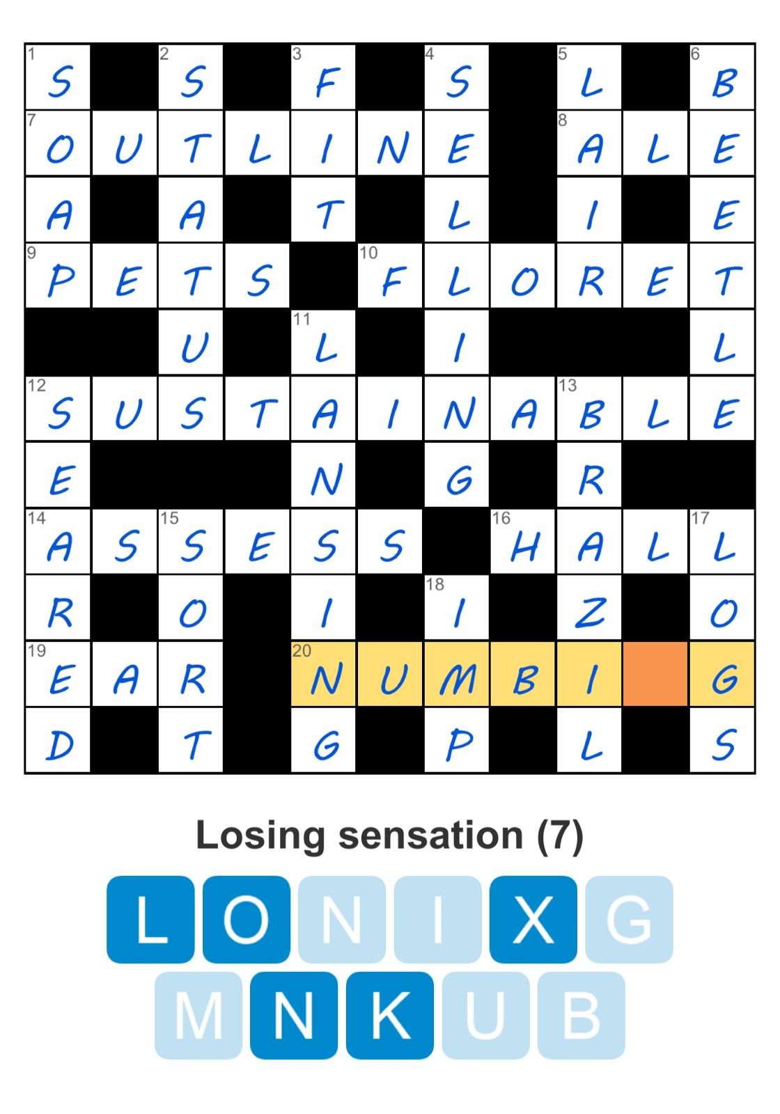 Puzzle Page Crossword August 11 2025