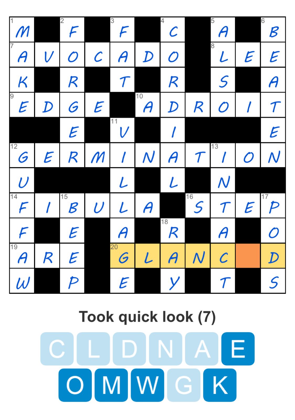 Puzzle Page Crossword August 14 2025
