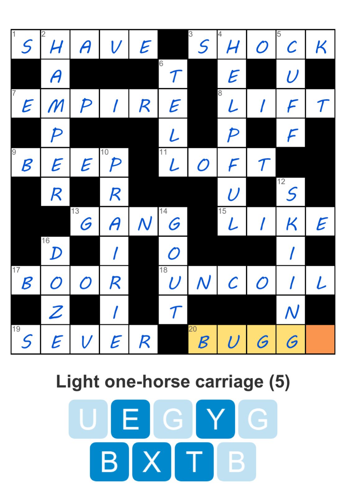 Puzzle Page Crossword August 27 2025