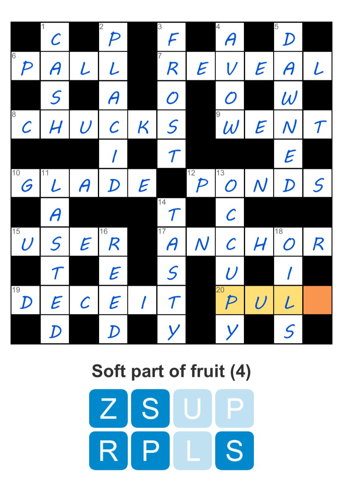 Puzzle Page Crossword August 6 2025
