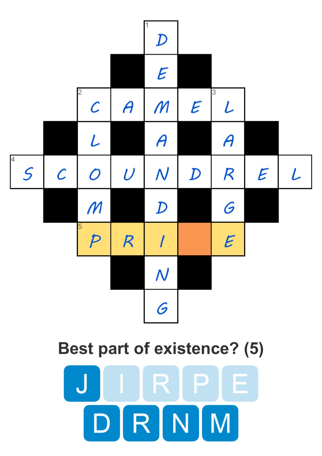 Puzzle Page Diamond August 30 2025