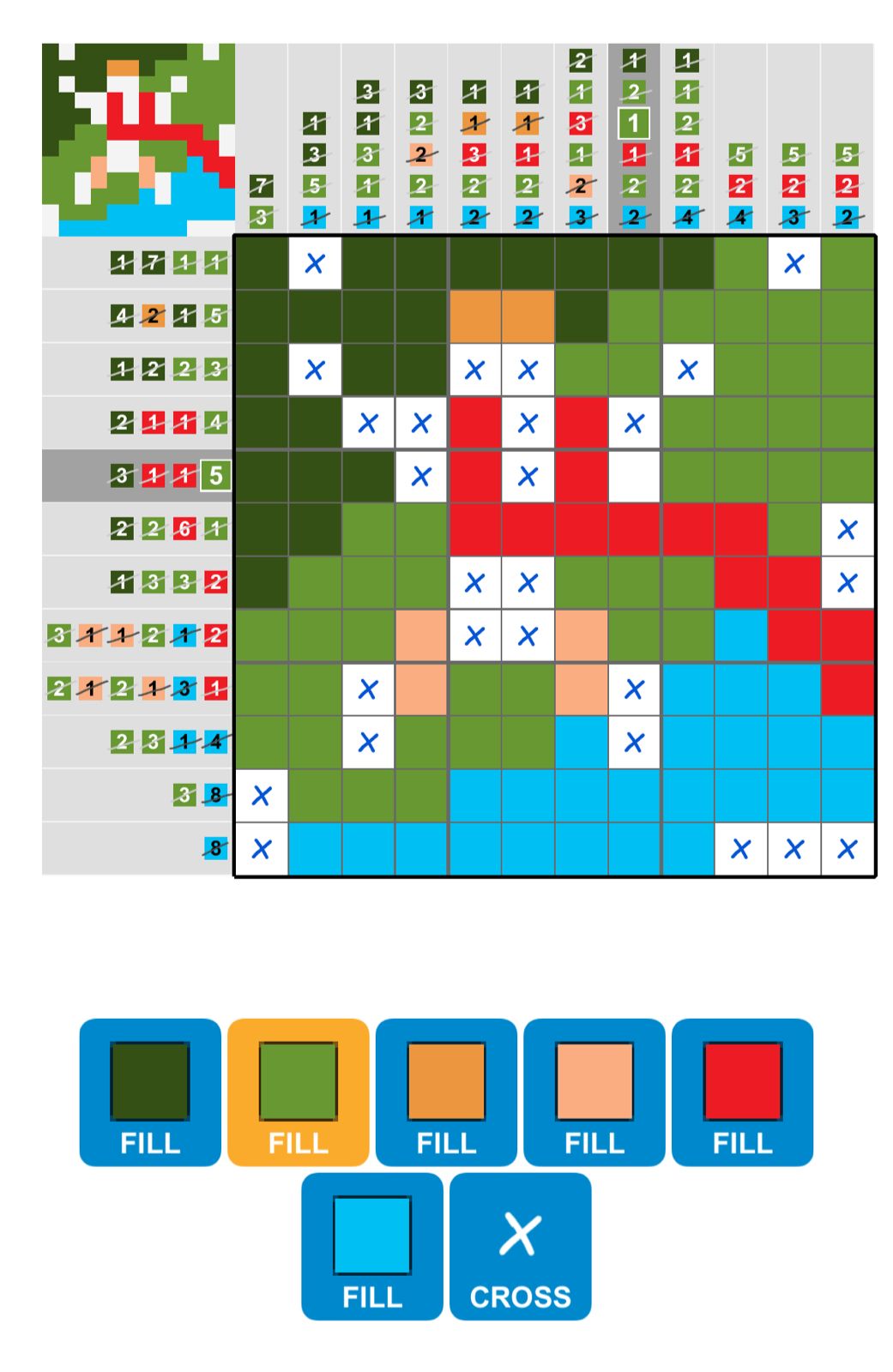 Puzzle Page Picture Cross August 16 2025