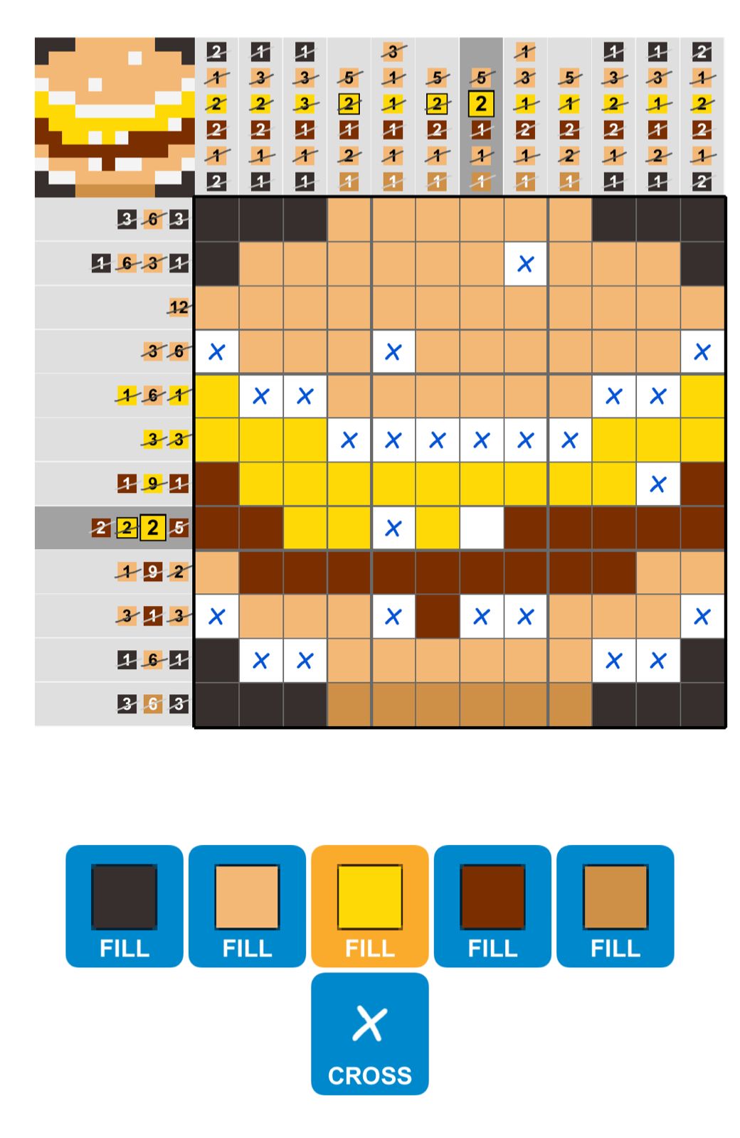 Puzzle Page Picture Cross August 2 2025