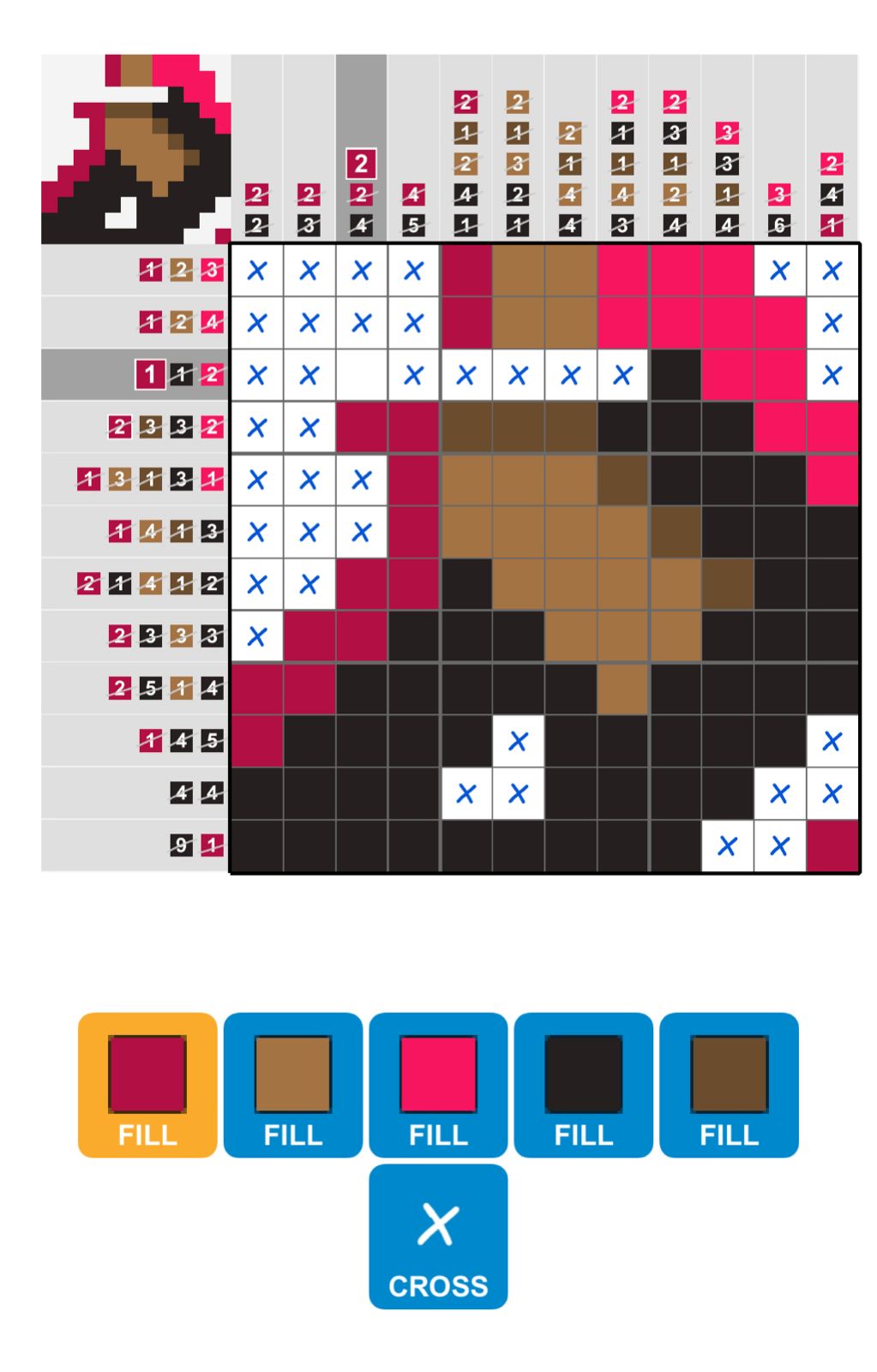 Puzzle Page Picture Cross August 21 2025