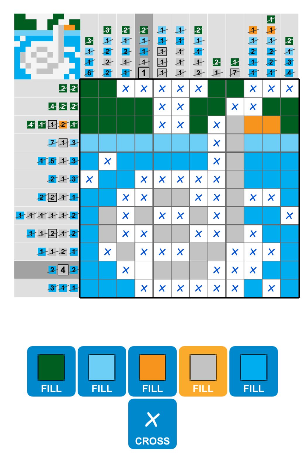 Puzzle Page Picture Cross August 26 2025