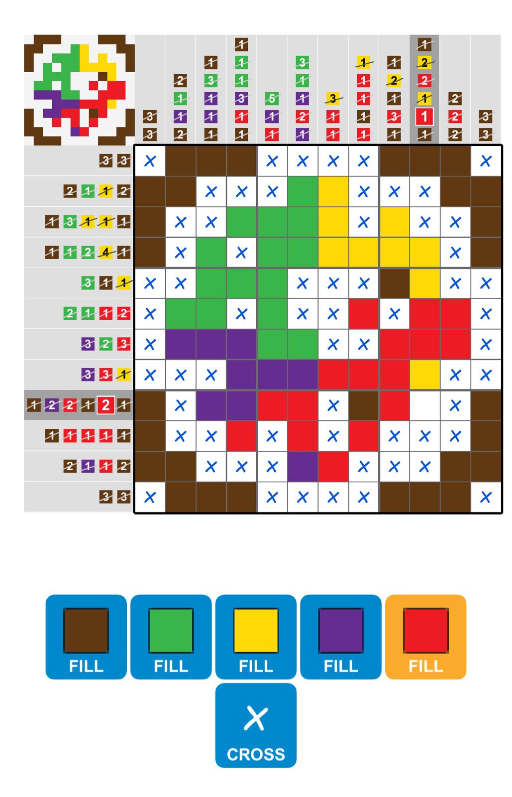 Puzzle Page Picture Cross August 30 2025