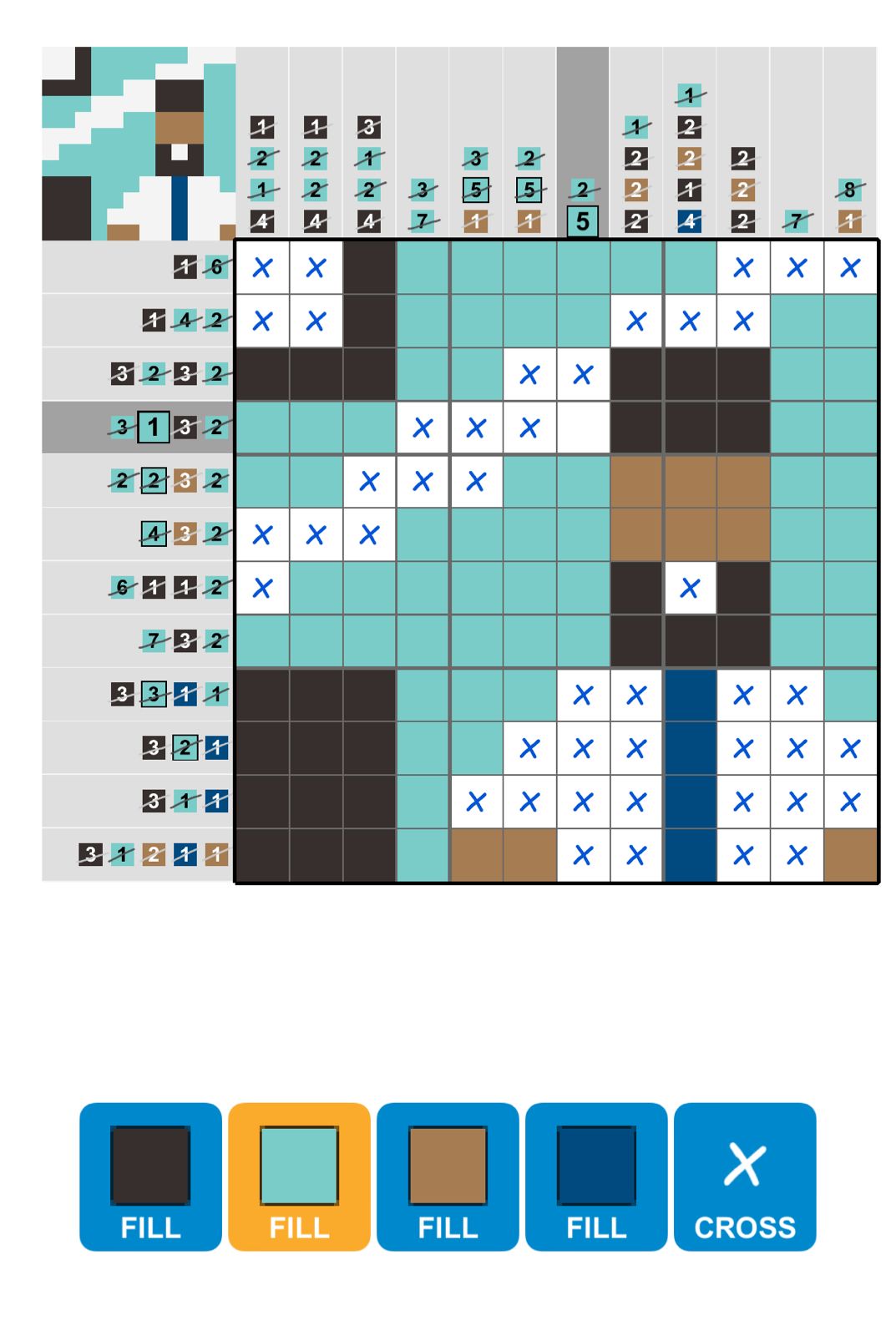 Puzzle Page Picture Cross August 5 2025