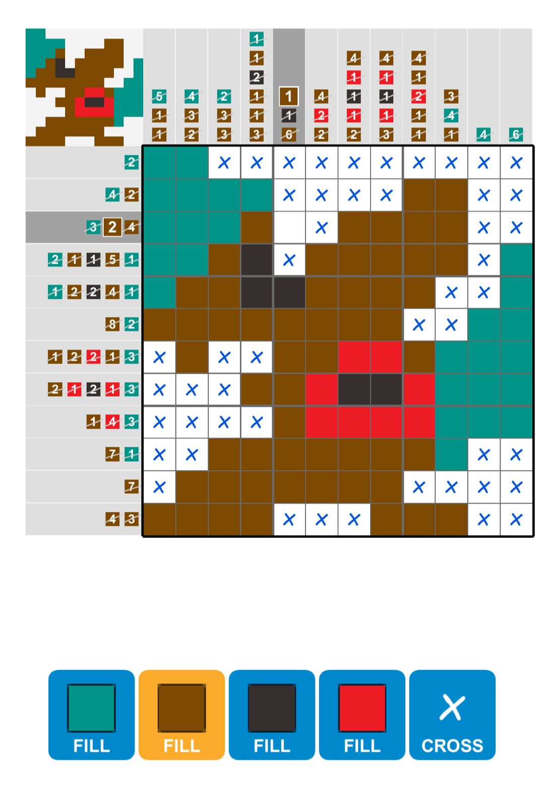 Puzzle Page Picture Cross August 7 2025