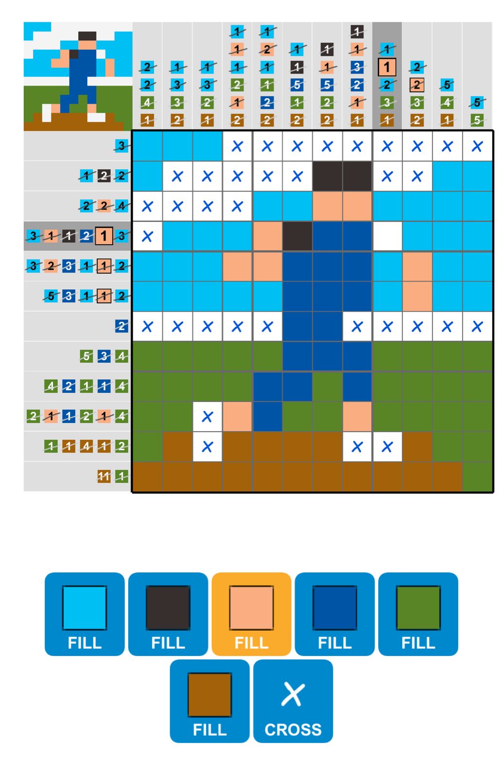 Puzzle Page Picture Cross August 9 2025