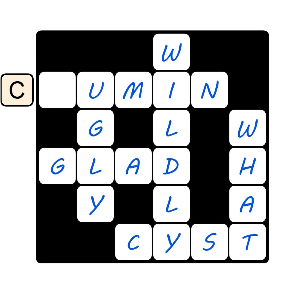 Puzzle Page Word Slide August 25 2025