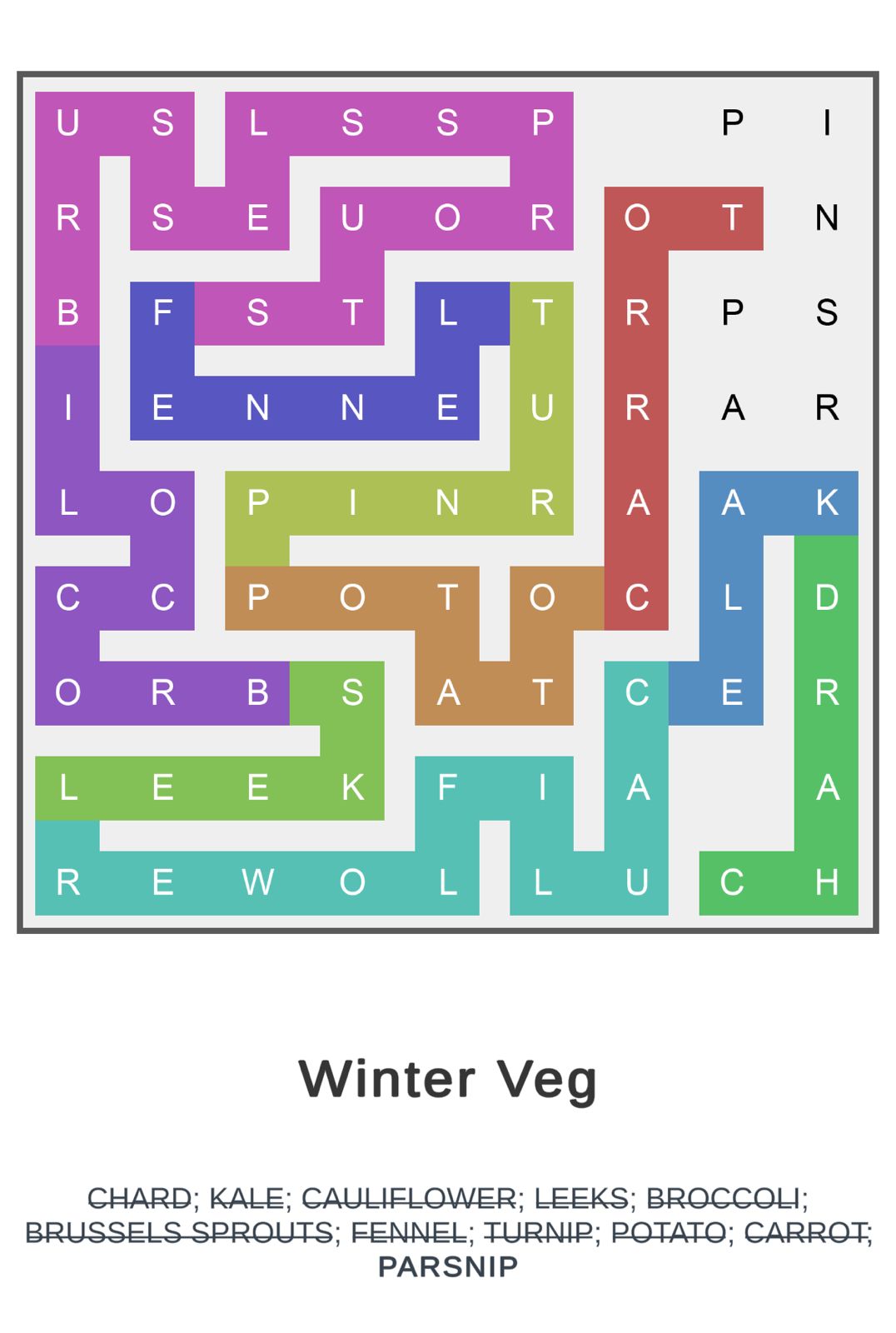 Puzzle Page Word Snake August 13 2025