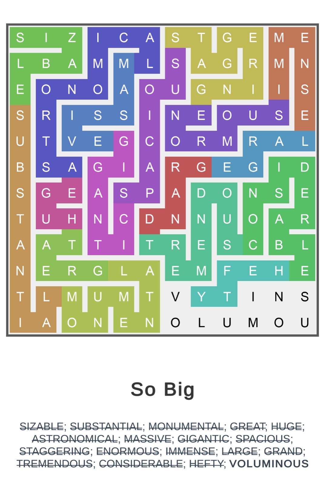 Puzzle Page Word Snake August 16 2025