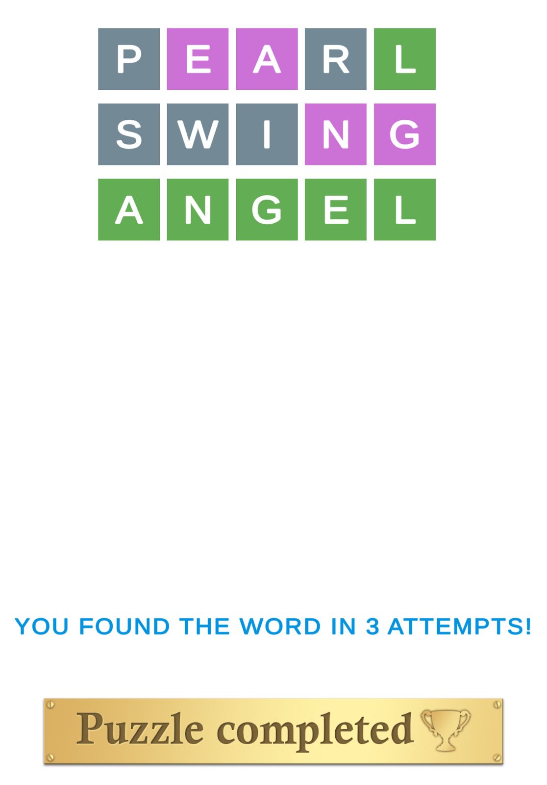 Puzzle Page Wordy August 10 2025