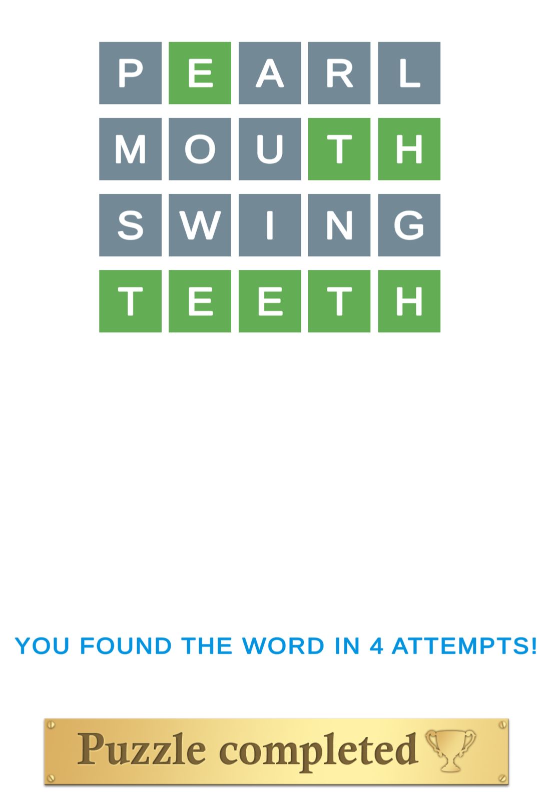 Puzzle Page Wordy August 23 2025