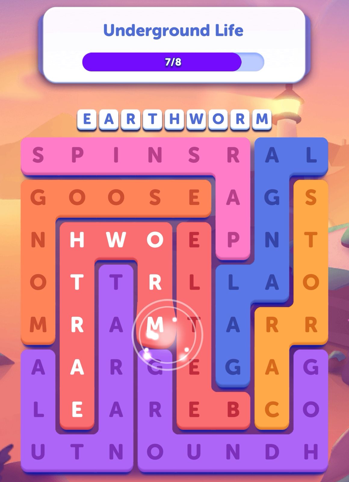Word Lanes Daily Unwind August 21 2025