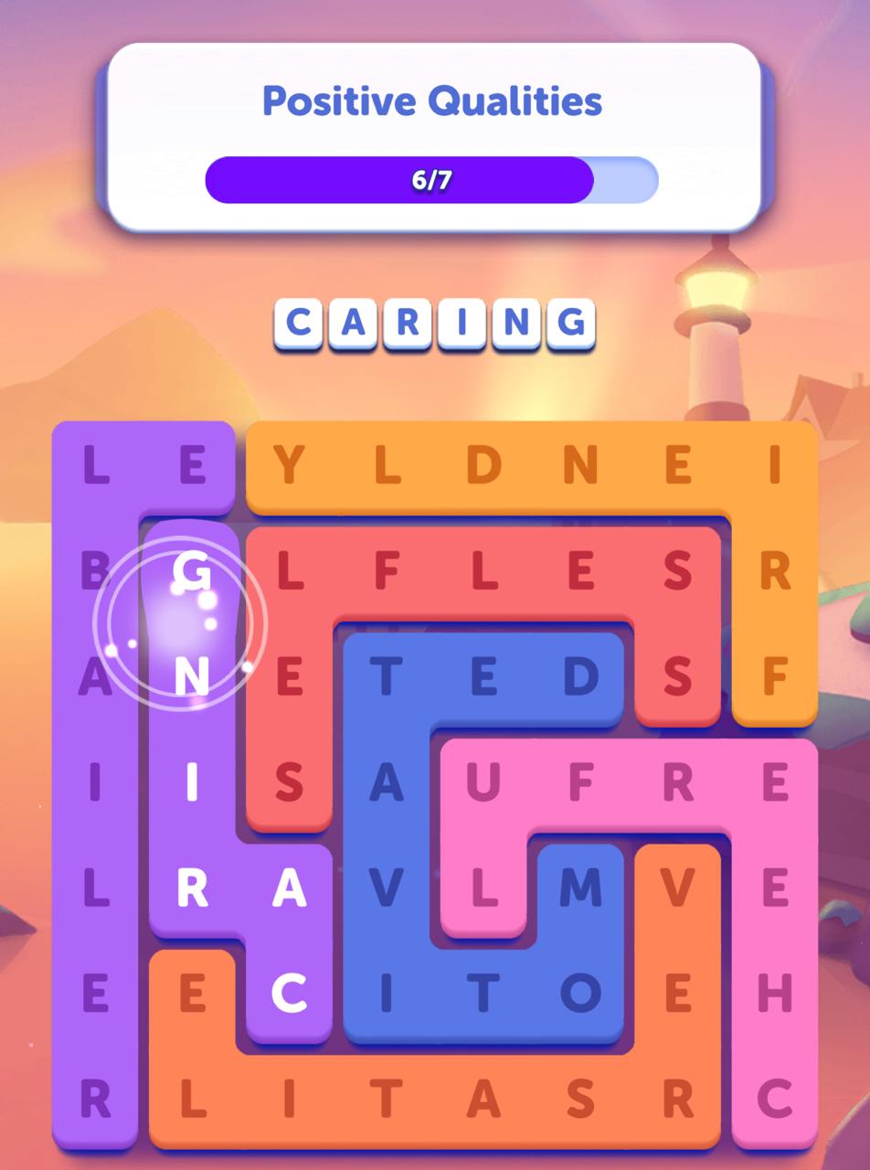 Word Lanes Daily Unwind August 22 2025