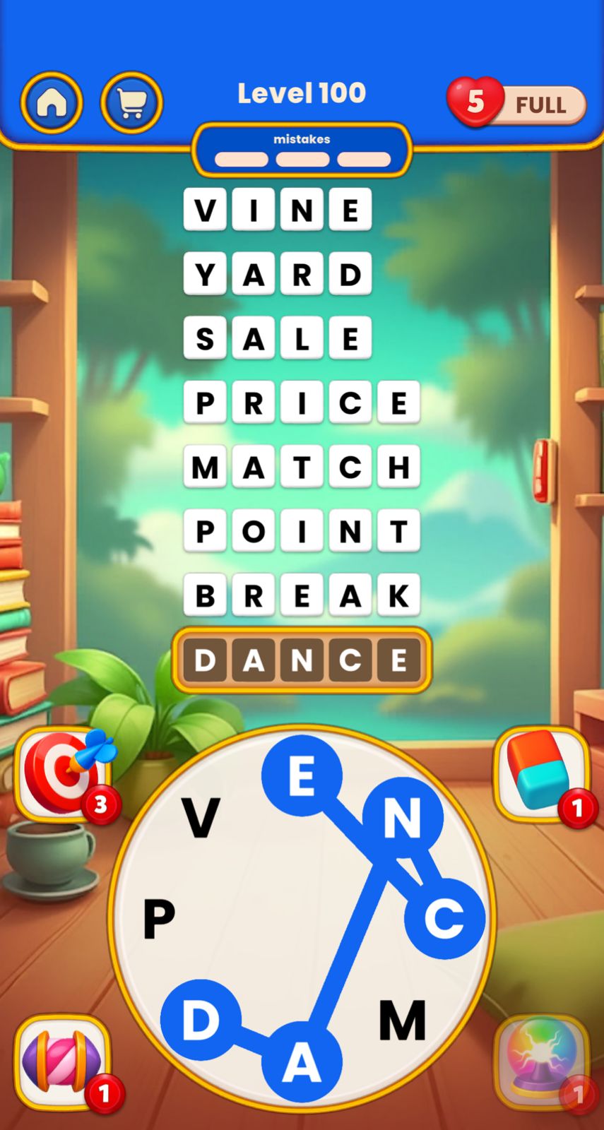 Word Tangle Level 100