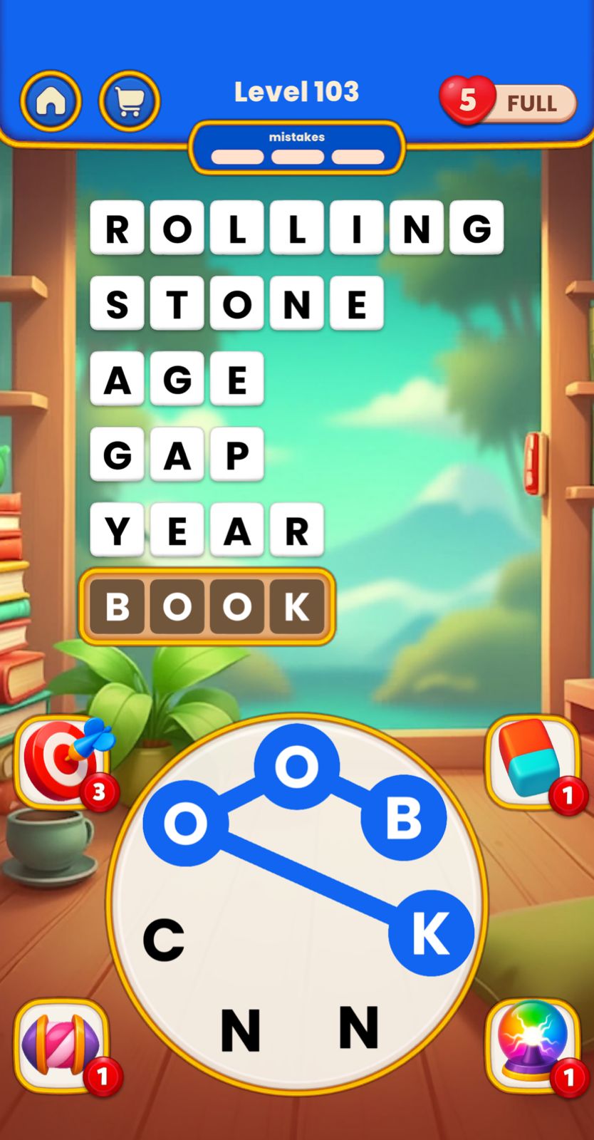 Word Tangle Level 103