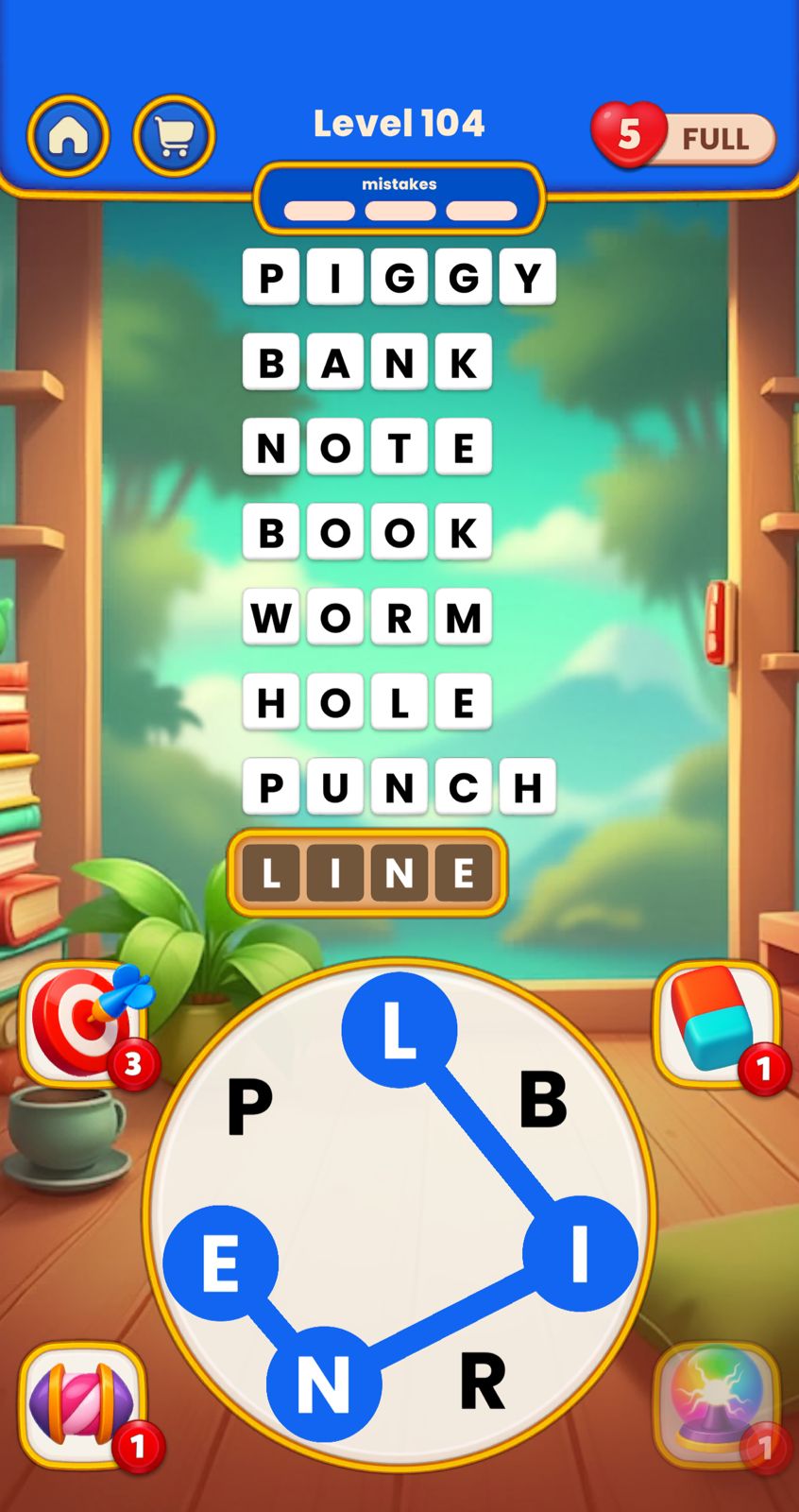 Word Tangle Level 104