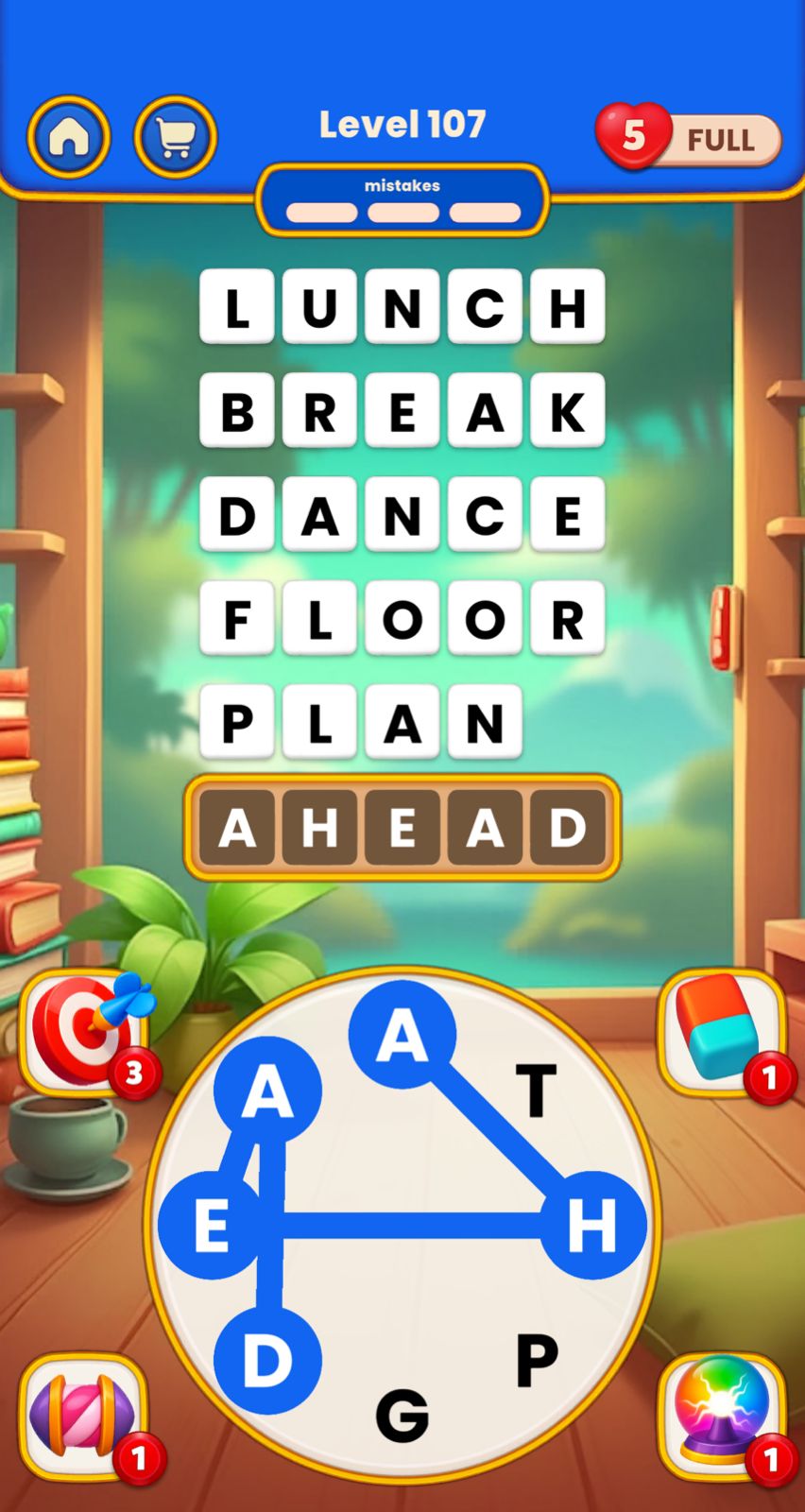 Word Tangle Level 107