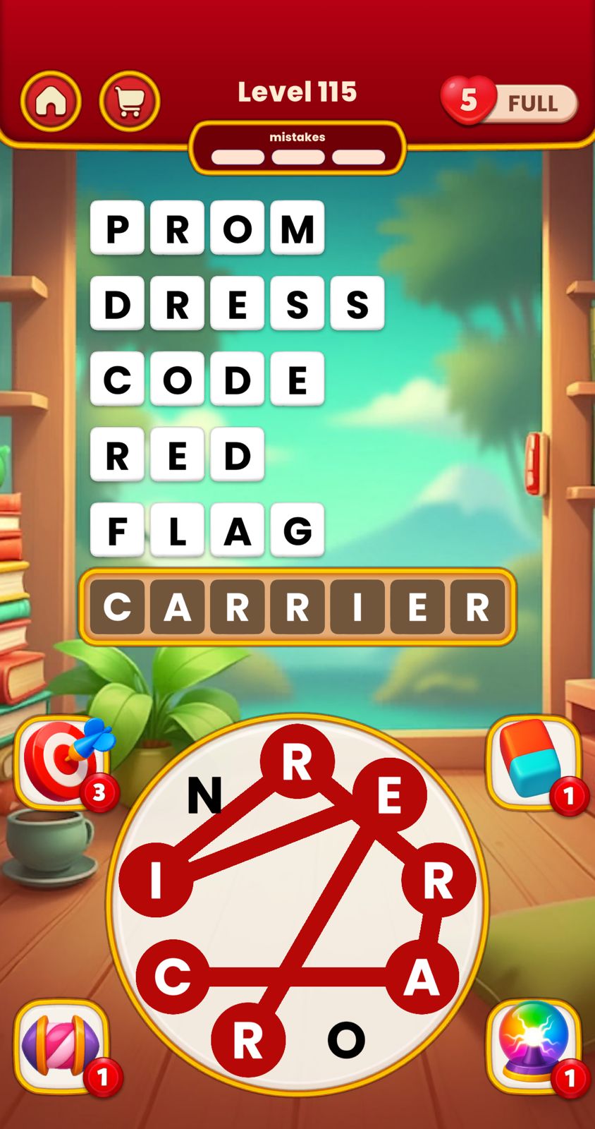 Word Tangle Level 115